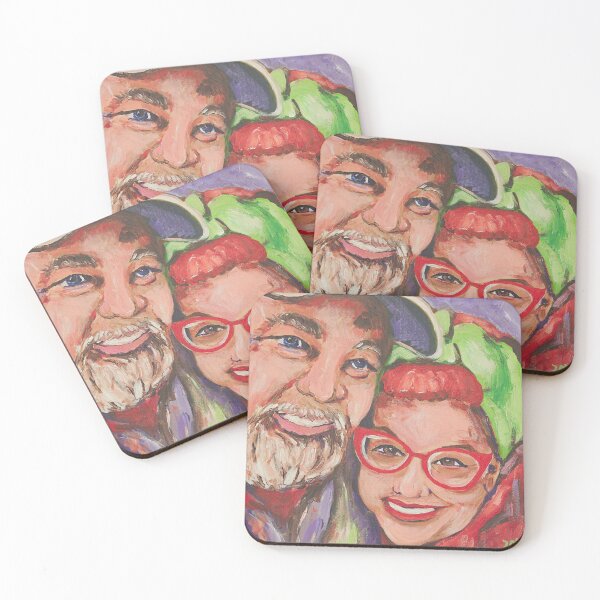 Item preview, Portrait of Vintage JoAnn, and Vintage spouse, Rick. designed and sold by vintagejoann.