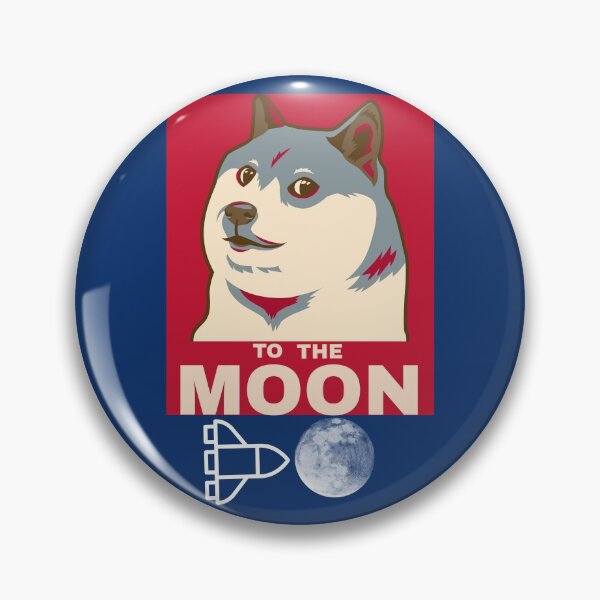 Item preview, Doge to the moon designed and sold by fercalibur.