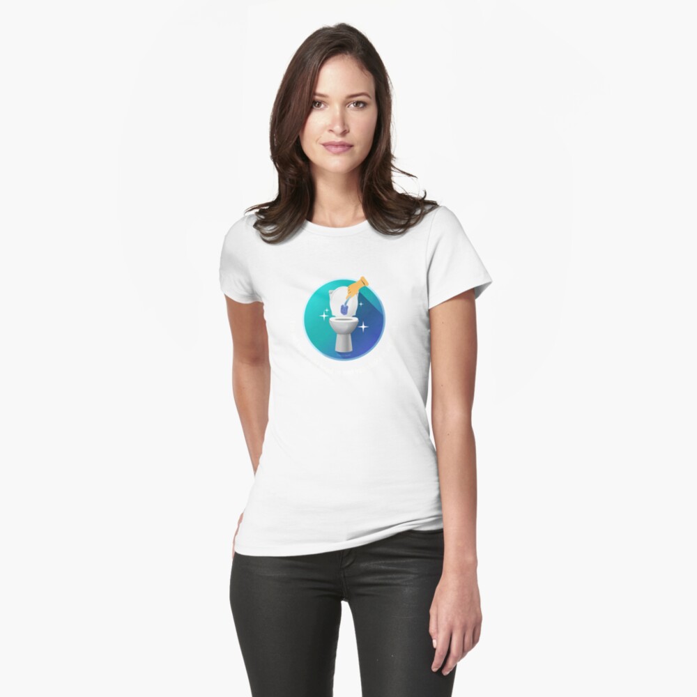 Item preview, Fitted T-Shirt designed and sold by SavvyCleaner.
