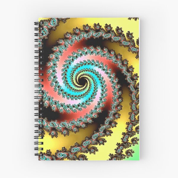 Item preview, Funky Spiral Pastel Rainbow Fractal designed and sold by SeaChangeDesign.