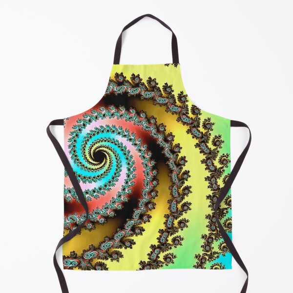 Item preview, Funky Spiral Pastel Rainbow Fractal designed and sold by SeaChangeDesign.