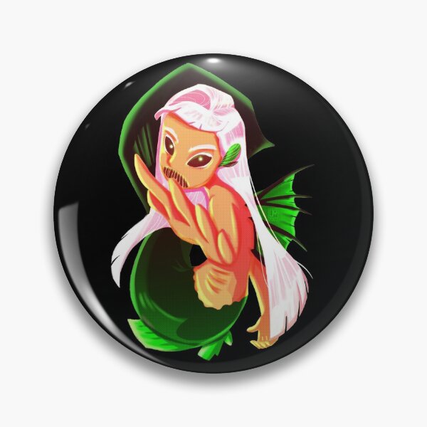 Aperçu de l'œuvre Créature Mermay21 Neon (noire) créée et vendue par DrawOneThree.