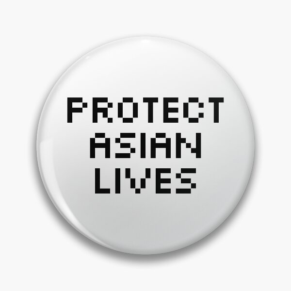 Item preview, protect asian lives block letters designed and sold by kaitlynli.
