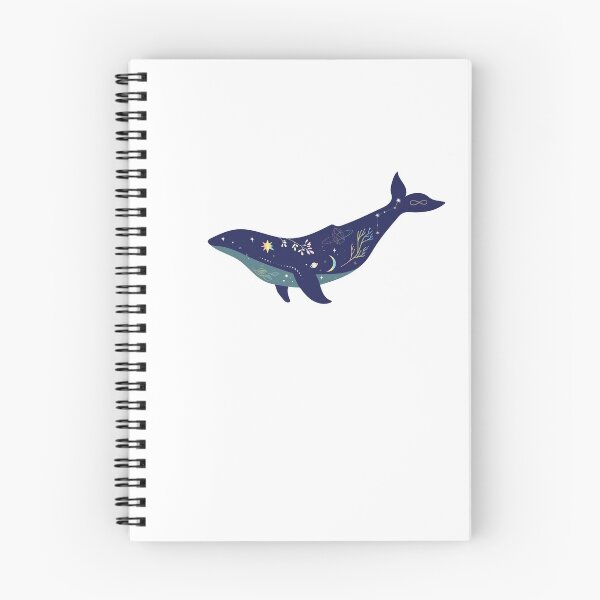 Item preview, Mystic Whale Silhouette cosmos humpback whale designed and sold by Starfoxart.