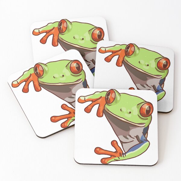 Item preview, tree frog designed and sold by Shayna Friedland.
