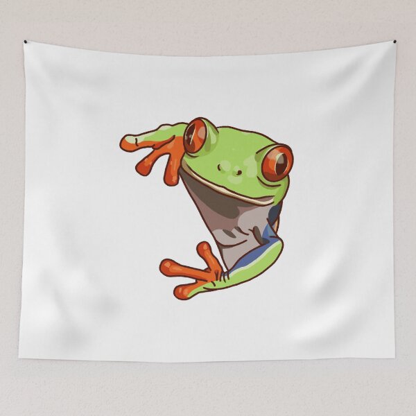 Item preview, tree frog designed and sold by Shayna Friedland.