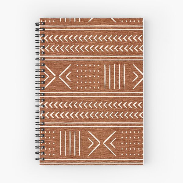 Item preview,  burnt orange mud cloth - arrow cross dot - mudcloth home decor designed and sold by littlearrow.