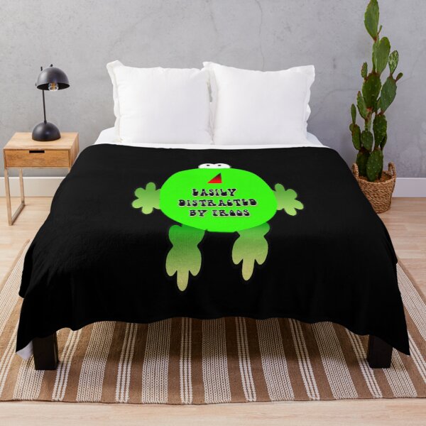 Item preview, CUTE EASILY DISTRACTED BY FROGS designed and sold by RetroPlaceee.