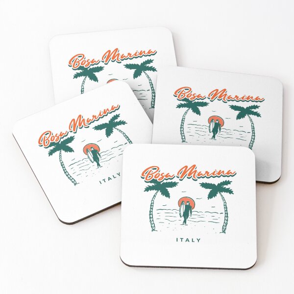 Item preview, Bosa Marina Beach Surfing Italy designed and sold by owliedesign.