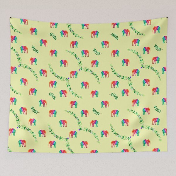 Item preview, Mandala Elephants Pattern designed and sold by eyoginminimal.