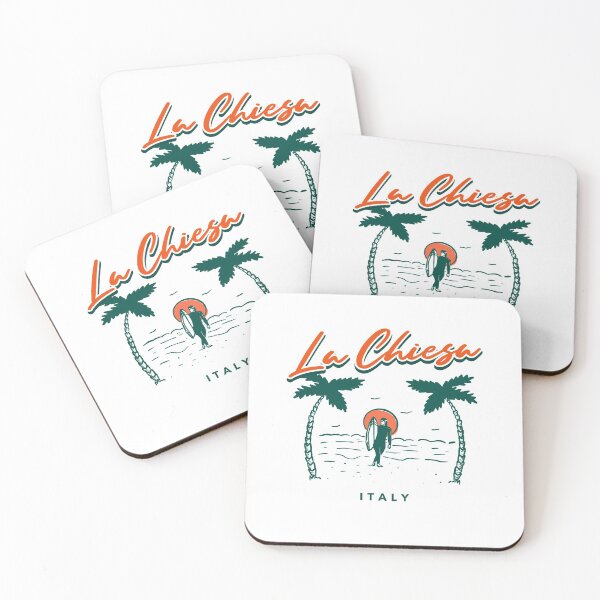 Item preview, La Chiesa Beach Surfing Italy designed and sold by owliedesign.