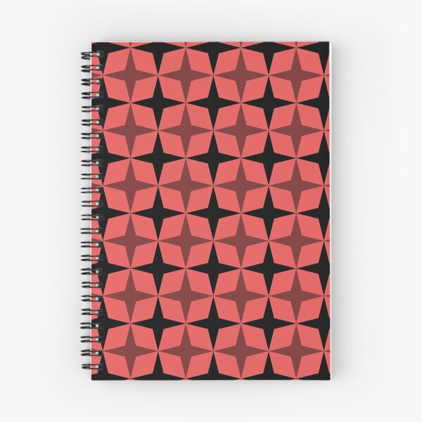 Item preview, Geometric Pattern: Diamond Star: Dark Red designed and sold by Red Wolf.