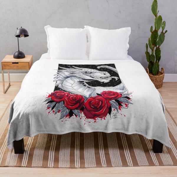 Item preview, Dragon & Roses designed and sold by Mariana Moreno.