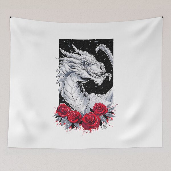 Item preview, Dragon & Roses designed and sold by Mariana Moreno.