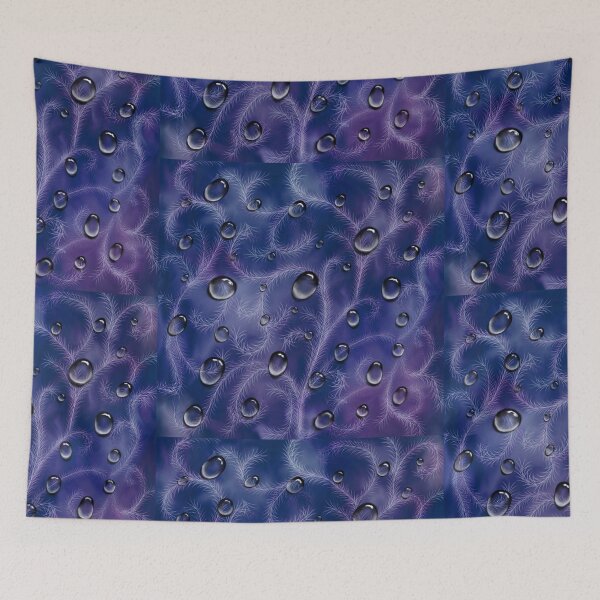 Item preview, Feather Drip Indigo designed and sold by Janna Perry Designs.