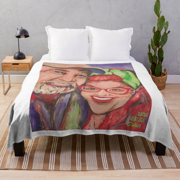 Item preview, Portrait of Vintage JoAnn, and Vintage spouse, Rick. designed and sold by vintagejoann.