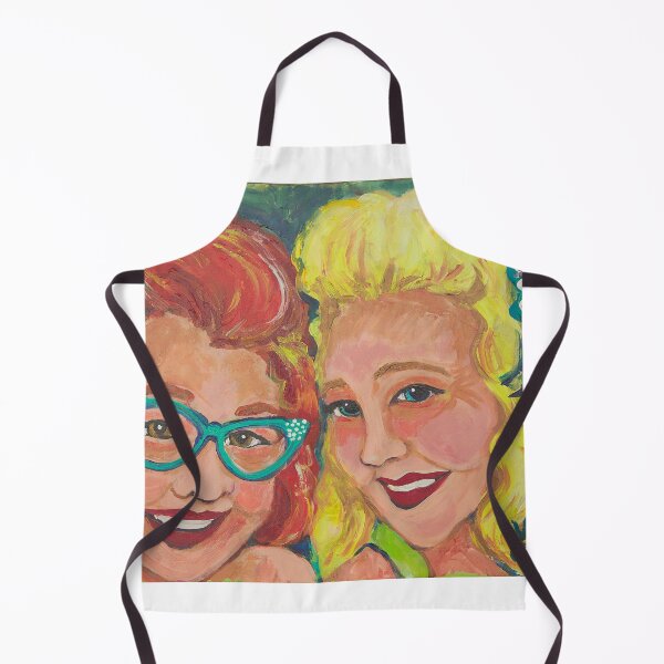 Item preview, Portrait of Vintage JoAnn and best friend Julie. designed and sold by vintagejoann.