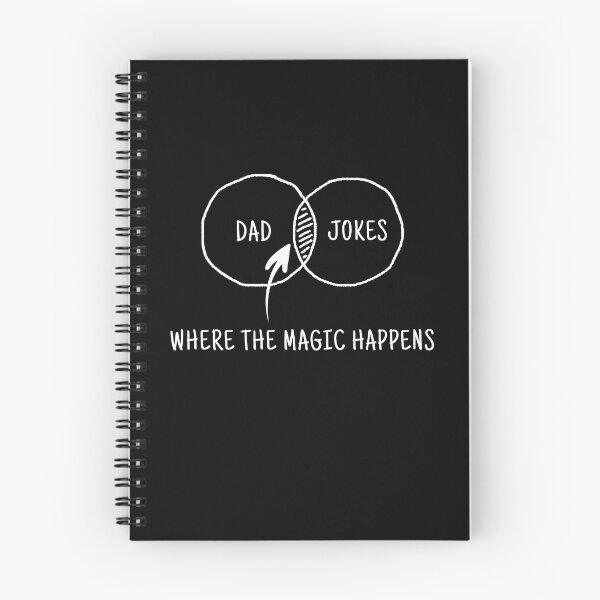 Item preview, Dad Jokes Where The Magic Happens designed and sold by ElsieUnderwood.