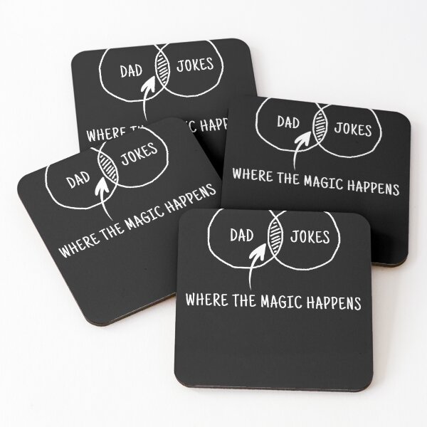 Item preview, Dad Jokes Where The Magic Happens designed and sold by ElsieUnderwood.