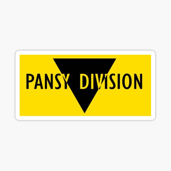 Pansy Division Triangle Sticker