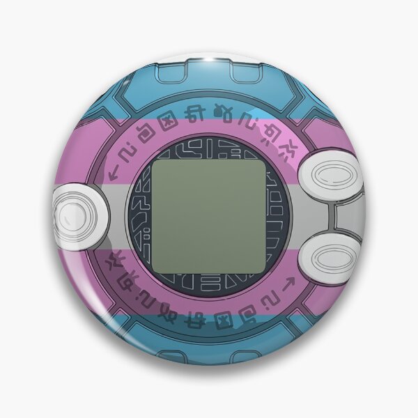 Item preview, Trans Pride Flag Digivice designed and sold by Jelecy.