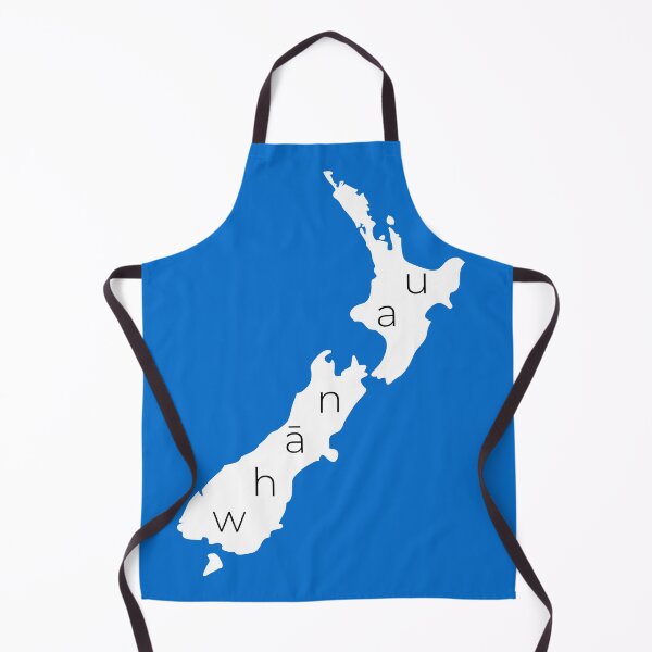 Item preview, New Zealand with Whānau, the Māori language word for family, framed by the Ocean designed and sold by CreateShape.