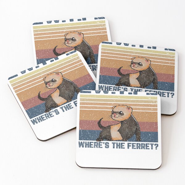 Item preview, WTF Where's The Ferret designed and sold by ElsieUnderwood.