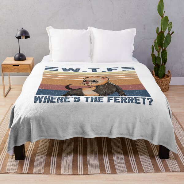 Item preview, WTF Where's The Ferret designed and sold by ElsieUnderwood.