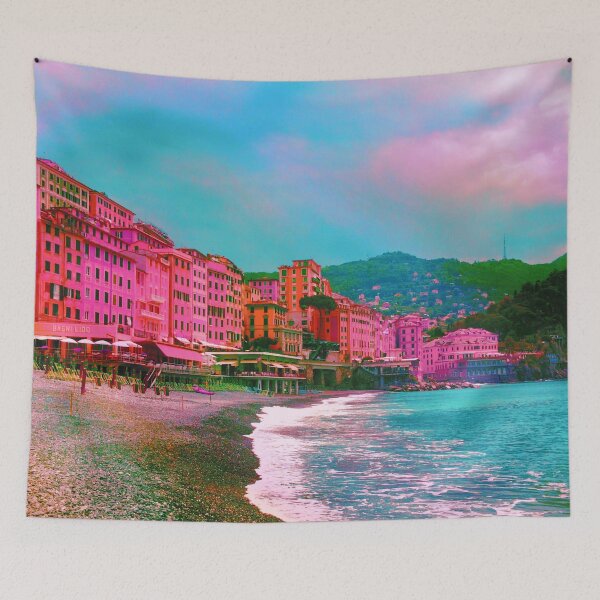 Item preview, Camogli in Pink designed and sold by Colorfully-PKC.
