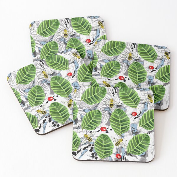 Item preview, Bee and Ladybug Pattern  designed and sold by MarcSabuncu.