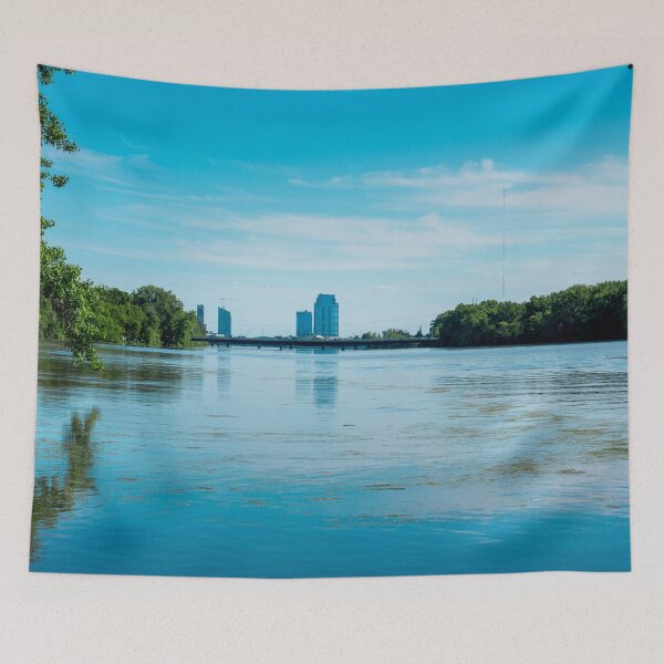 Item preview, Grand Rapids Skyline on the Grand River designed and sold by Michael Deemer.