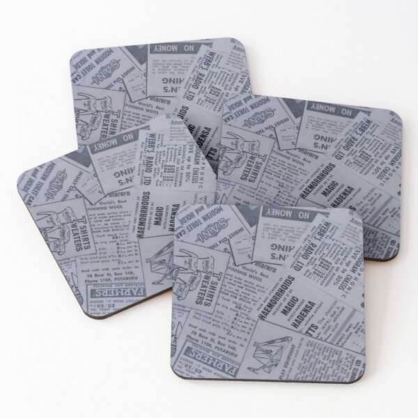 Item preview, Decoupage of old Black and White Magazines from the 1960s designed and sold by Reado71.