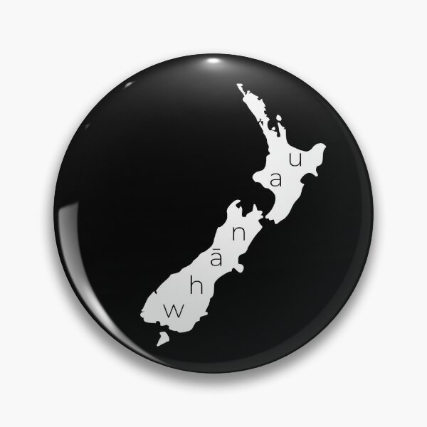 Item preview, New Zealand with Whānau, the Māori Language word for Family, on Black designed and sold by CreateShape.