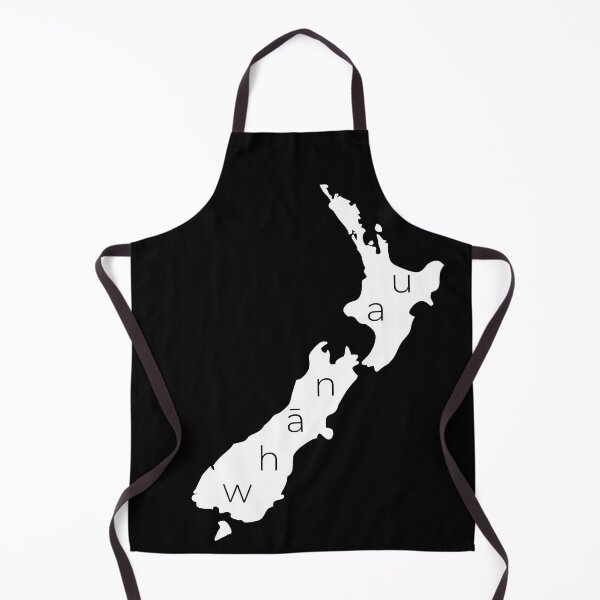 Item preview, New Zealand with Whānau, the Māori Language word for Family, on Black designed and sold by CreateShape.