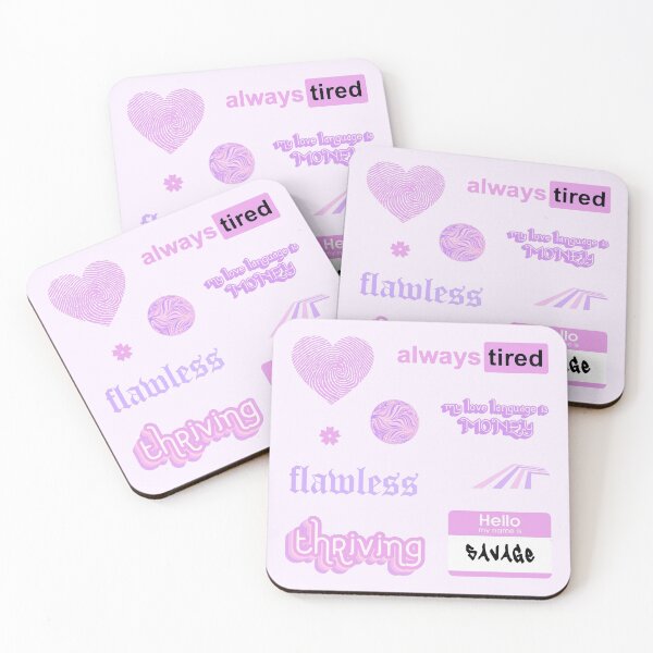 Aperçu de l'œuvre Pack de variétés Purple Fun Vibes créée et vendue par everything4eva.