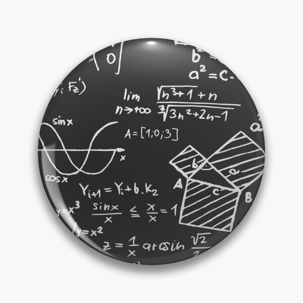 Item preview, Chalkboard Mathematics Equations designed and sold by RaianasHome.