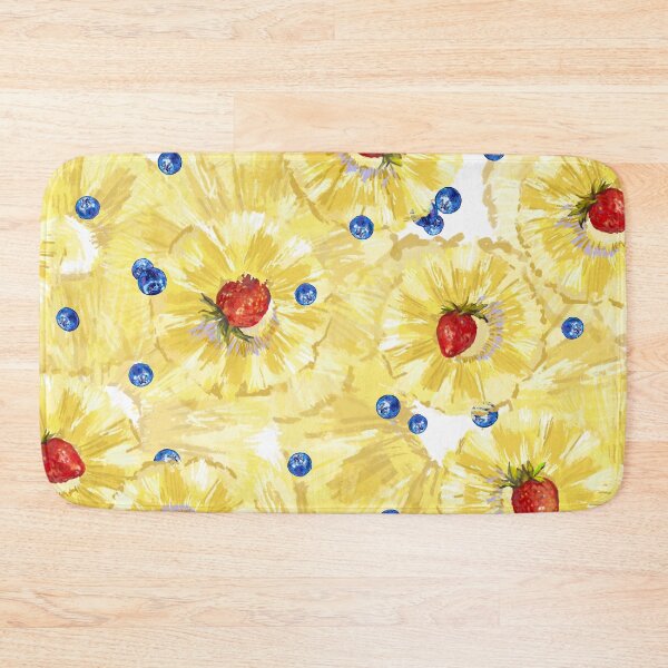 Item preview, Pineapples n Berries | White designed and sold by L Diane Johnson.