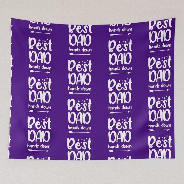 Item preview, Best Dad Hands Down - Father's Day- Dad designed and sold by younghopes.