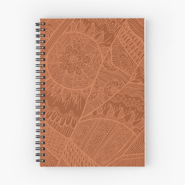 Item preview, brown and beige themed abstract pattern designed and sold by Mohanas.