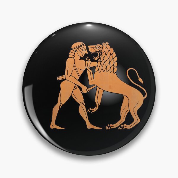 Item preview, Herakles & the Nemean Lion designed and sold by frederic Lecut.