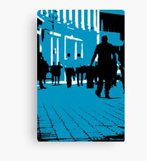London Office Workers Canvas Print
