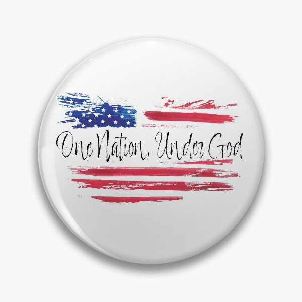 Item preview, One Nation Under God/American Flag designed and sold by burlybot.