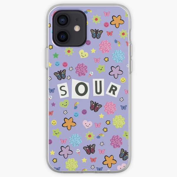 Sour Title + Stickers iPhone Soft Case