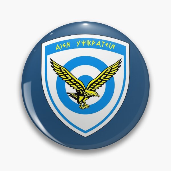 Item preview, Hellenic Air Force - Πολεμική Αεροπορία - Polemikí Aeroporía designed and sold by wordwidesymbols.