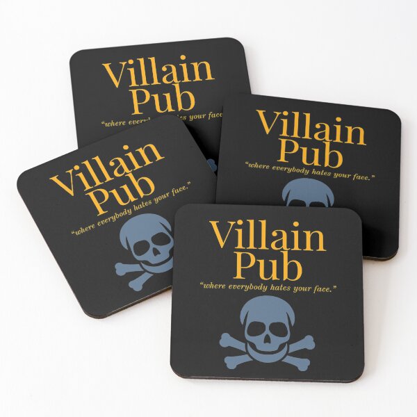 Item preview, Villan Pub - where everybody hates your face designed and sold by Global-Calming.