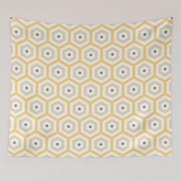 Item preview, Geometric Pattern: Hexagon Hive: Manuka designed and sold by Red Wolf.
