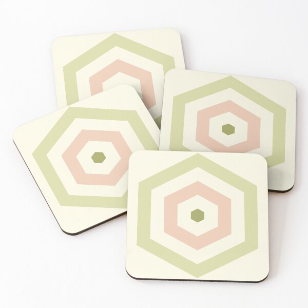 Aperçu de l'œuvre Motif géométrique: Hexagon Hive: Dawsonia créée et vendue par Red Wolf.