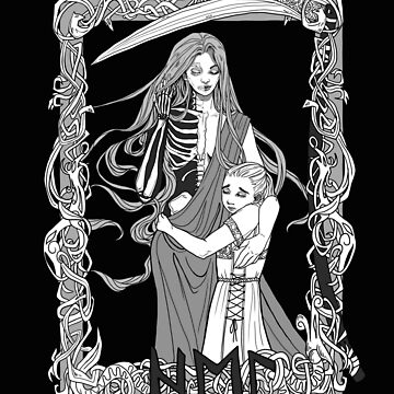 Artwork thumbnail, Hel, Caretaker of the Dead by WolfTheRed