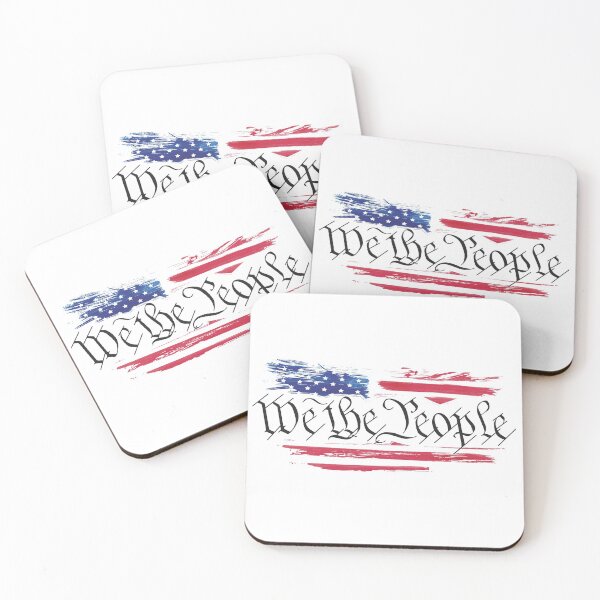 Item preview, We The People/American Flag designed and sold by burlybot.