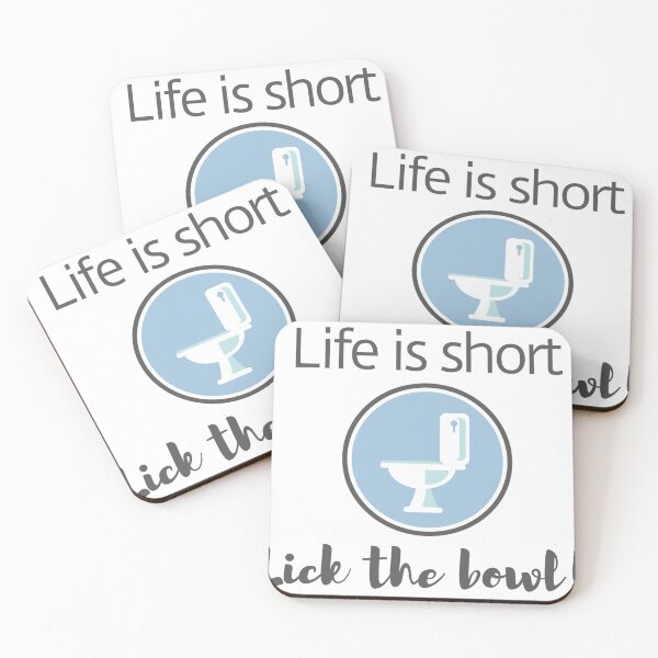 Item preview, Life is short! designed and sold by dedick.